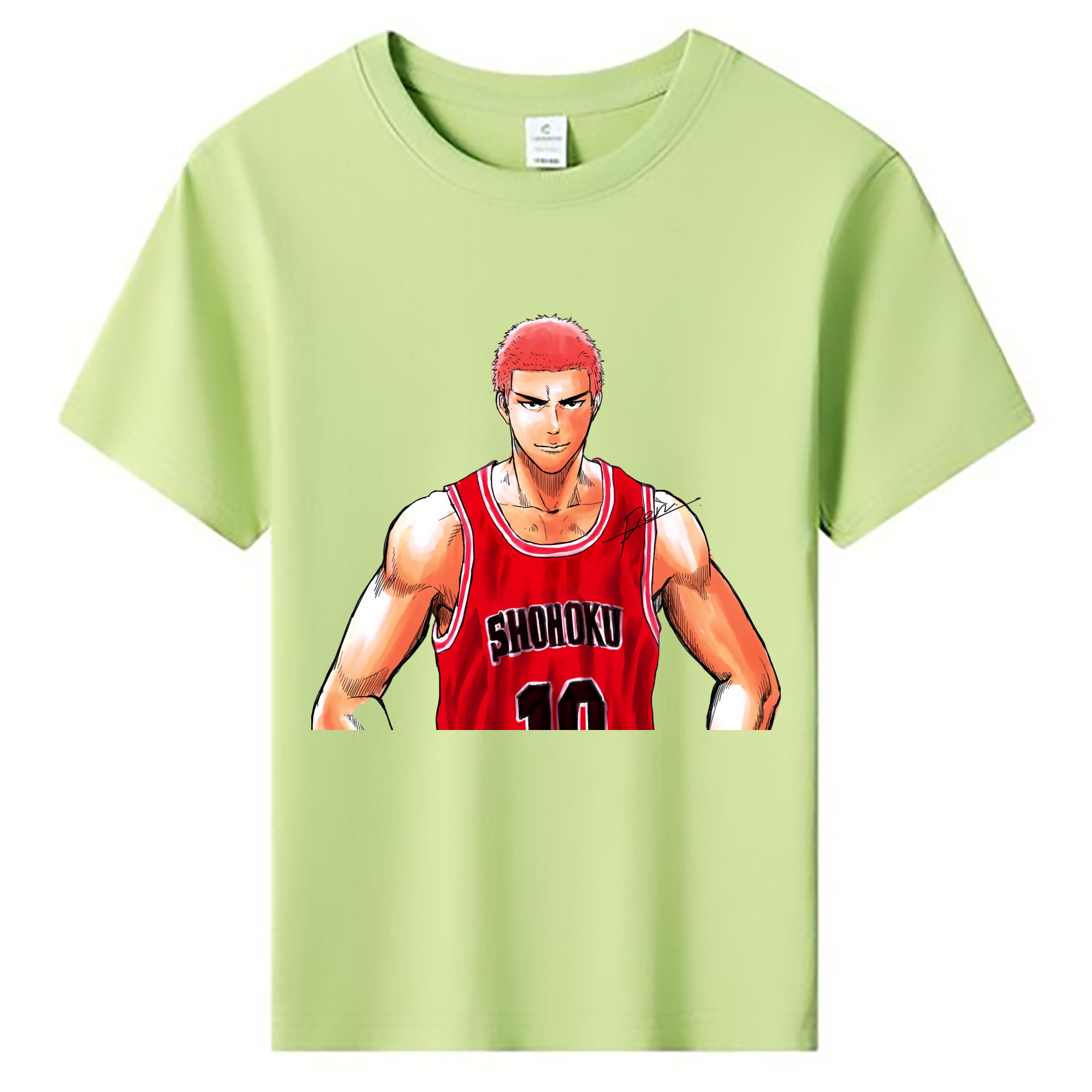 （画像用） SLAM DUNK／スラムダンク 綿100％キッズTシャツ（フロントプリント）